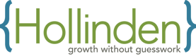 Hollinden Logo white_Growth without guesswork_color